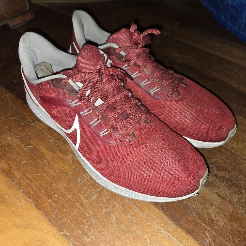 Alabama Crimson Tide NIKE AIR ZOOM PEGASUS 39 Red DR1960-600 Men's Shoes size 13